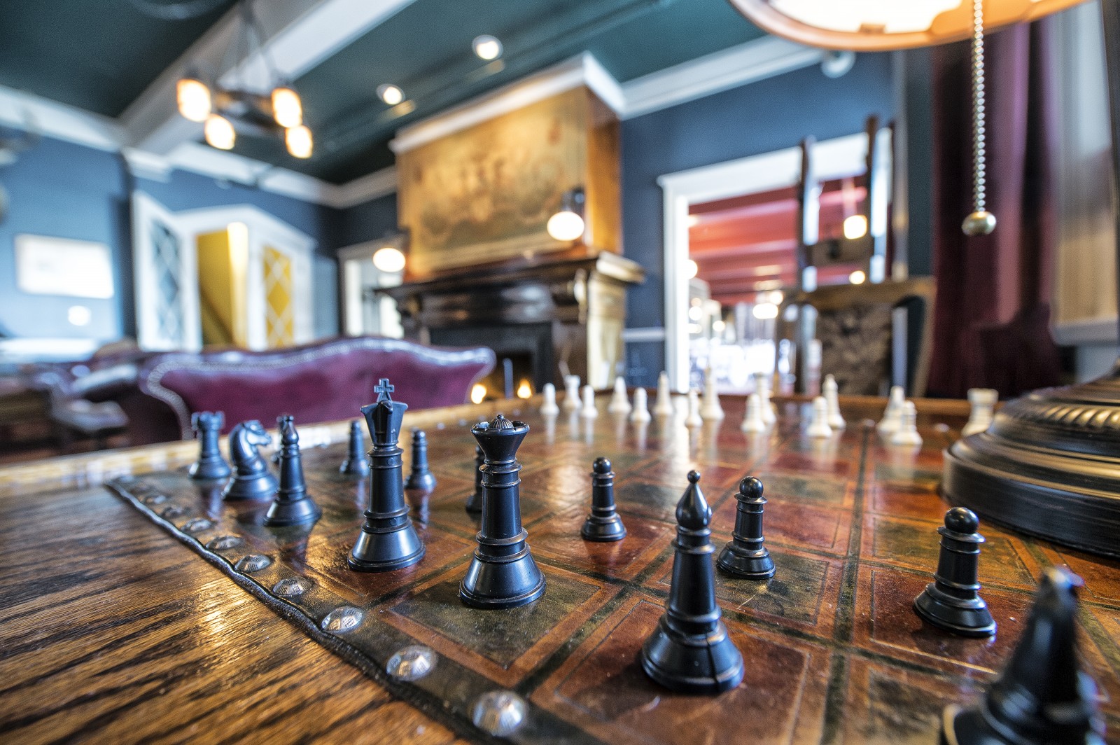 Vintage Chess Board at Redstone Inn